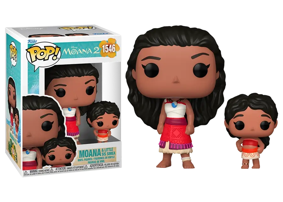Funko Pop! Moana / Viana 2: Moana and Little Sis