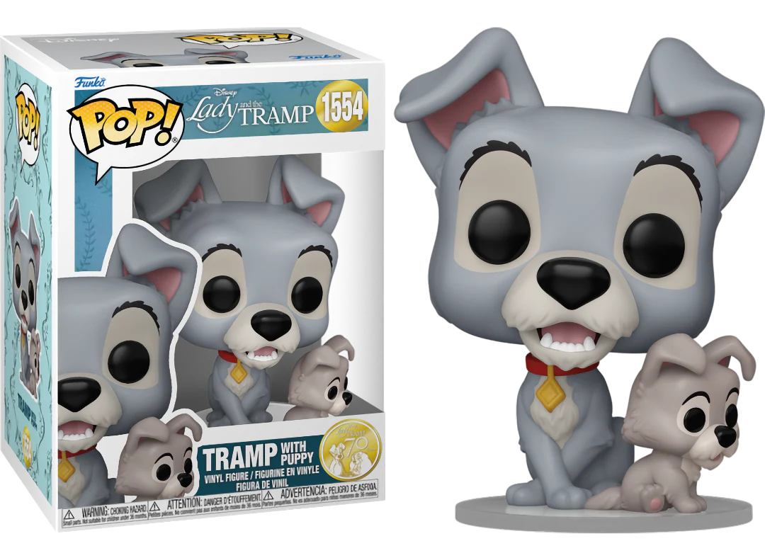 Funko Pop! Disney: Lady and the Tramp - Tramp with Puppy
