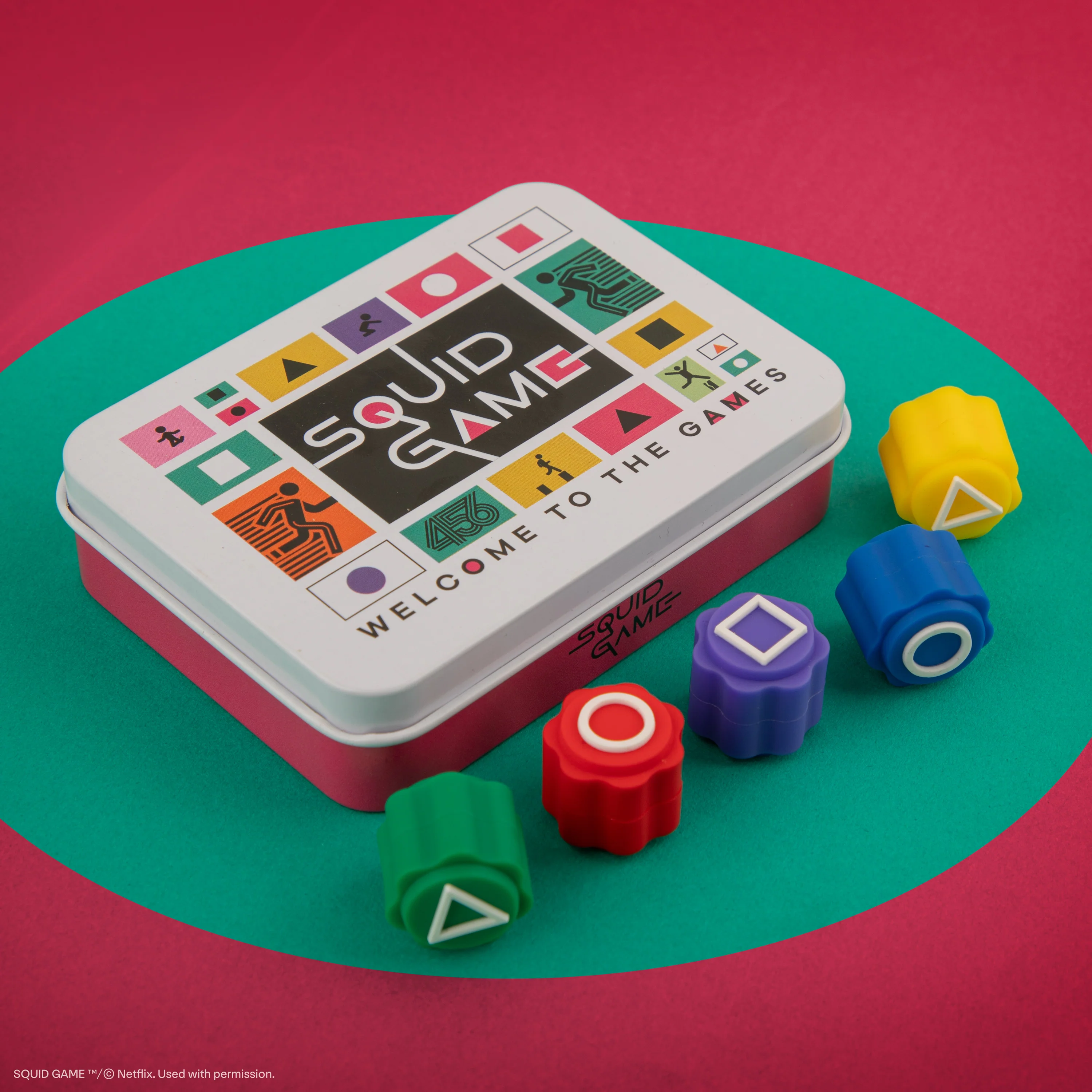 Squid Game:  Gonggi Tossing (Six-Legged Penthatlon) Game Set