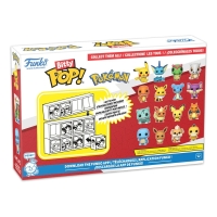 Bitty Pop! Pokémon: Pikachu, Vaporeon, Caterpie & Cubone (4-pack)