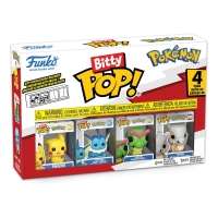 Bitty Pop! Pokémon: Pikachu, Vaporeon, Caterpie & Cubone (4-pack)