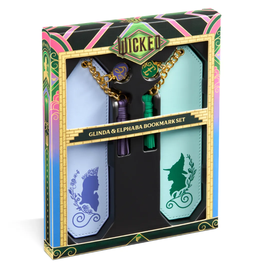 Wicked For Good: Glinda and Elphaba Bookmark Set (2-Pack)