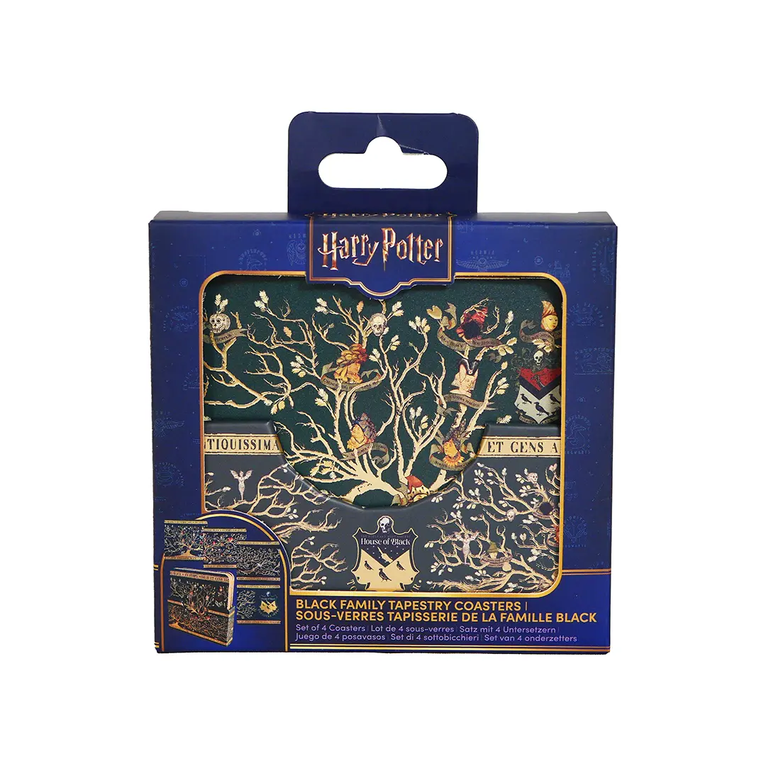 Harry Potter: Black Family Coasters (4-pack)