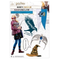 Harry Potter: Ravenclaw (with Luna Lovegood) Magnet Set / Magneten Set