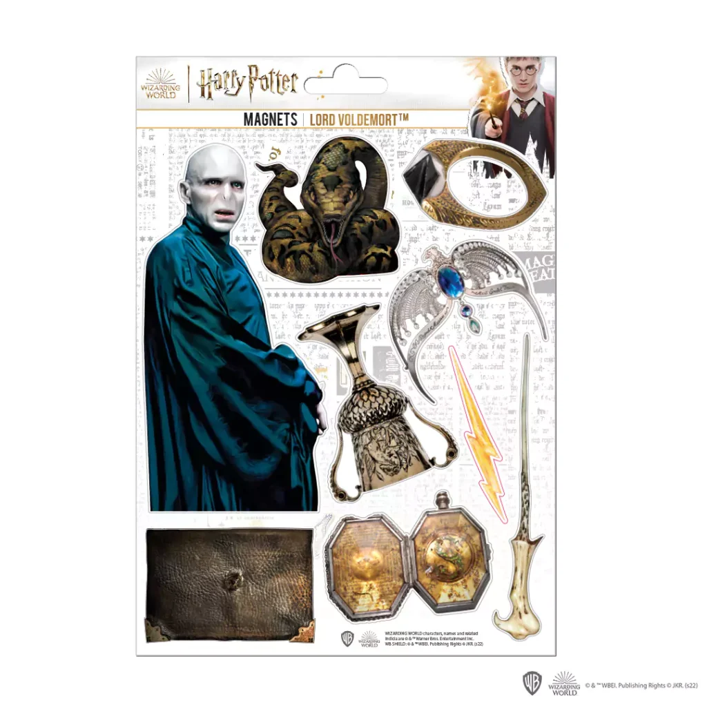 Harry Potter: Horcruxes (with  Lord Voldemort) Magnet Set / Magneten Set