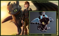 How to Train Your Dragon: Toothless Necklace / Tandloos ketting