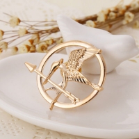 The Hunger Games  Mocking Jay Pin (Gold) De Hongerspelen Spotgaai Pin (Goud)