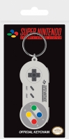 Super Nintendo Controller SNES Rubber Keychain / Sleutelhanger