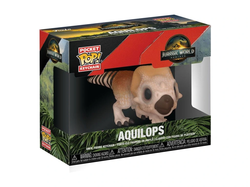 Funko Pocket Pop! Jurassic World Rebirth: Aquilops (Dolores) Keychain / Sleutelhanger