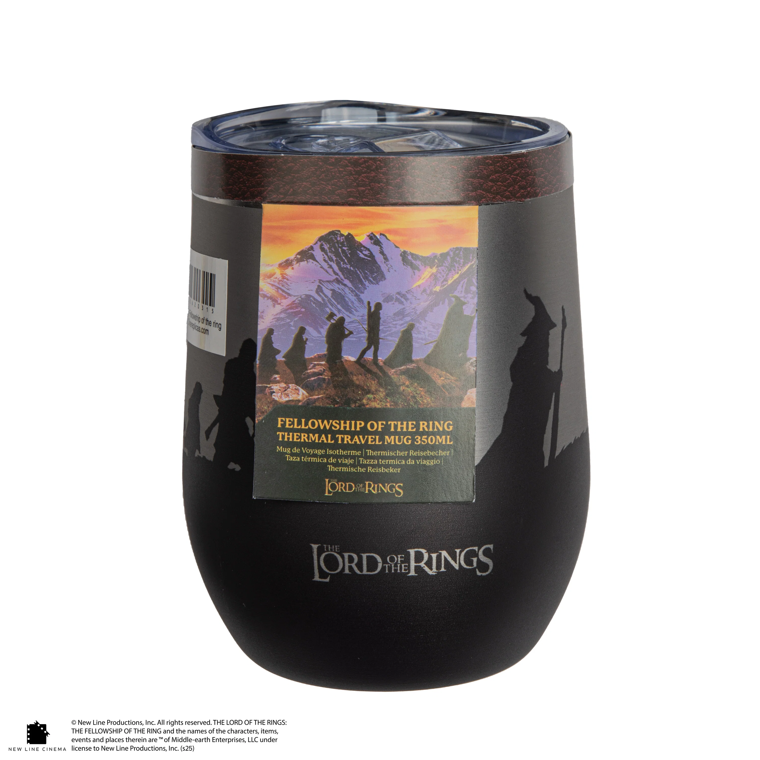 The Lord of the Rings: Fellowship of the Ring  Insulated Travel Mug / Reisbeker (350ml)