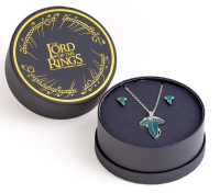 The Lord of the Rings: Leaf of Lorien - Earrings & Necklace Giftset /  Cadeauset