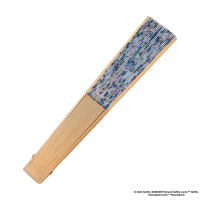 Bridgerton: Blue Floral Fan / Waaier