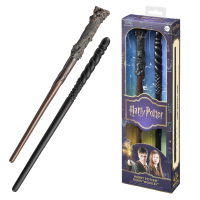 Harry Potter PVC Roleplay Wand 2-pack: Harrty Potter & Ginny Weasley (30 cm)