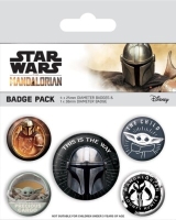 Star Wars, The Mandalorian: This is the Way Badge Pack Buttons