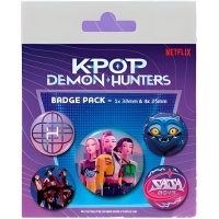 KPop Demon Hunter Pack Buttons (5-Pack)